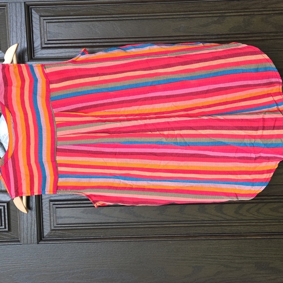 Torrid Multicolor Striped Button-Down Blouse Size M NEW - Picture 4 of 7